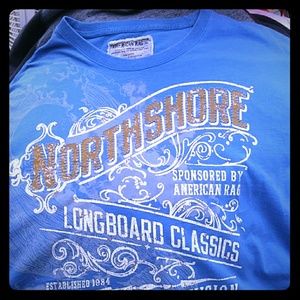 American Rag Screen print NORTHSHORE T-shirt